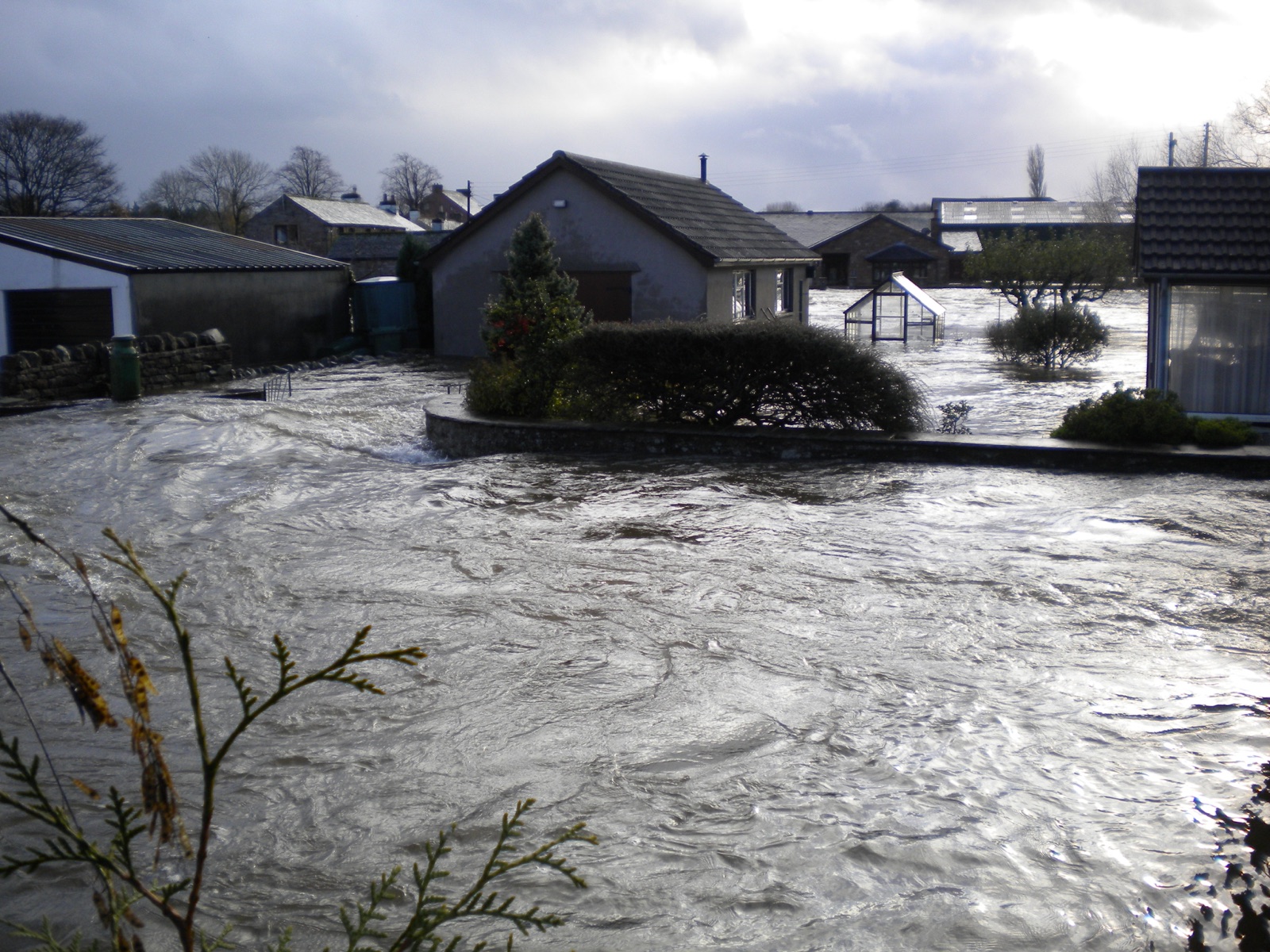 Flood recovery works
