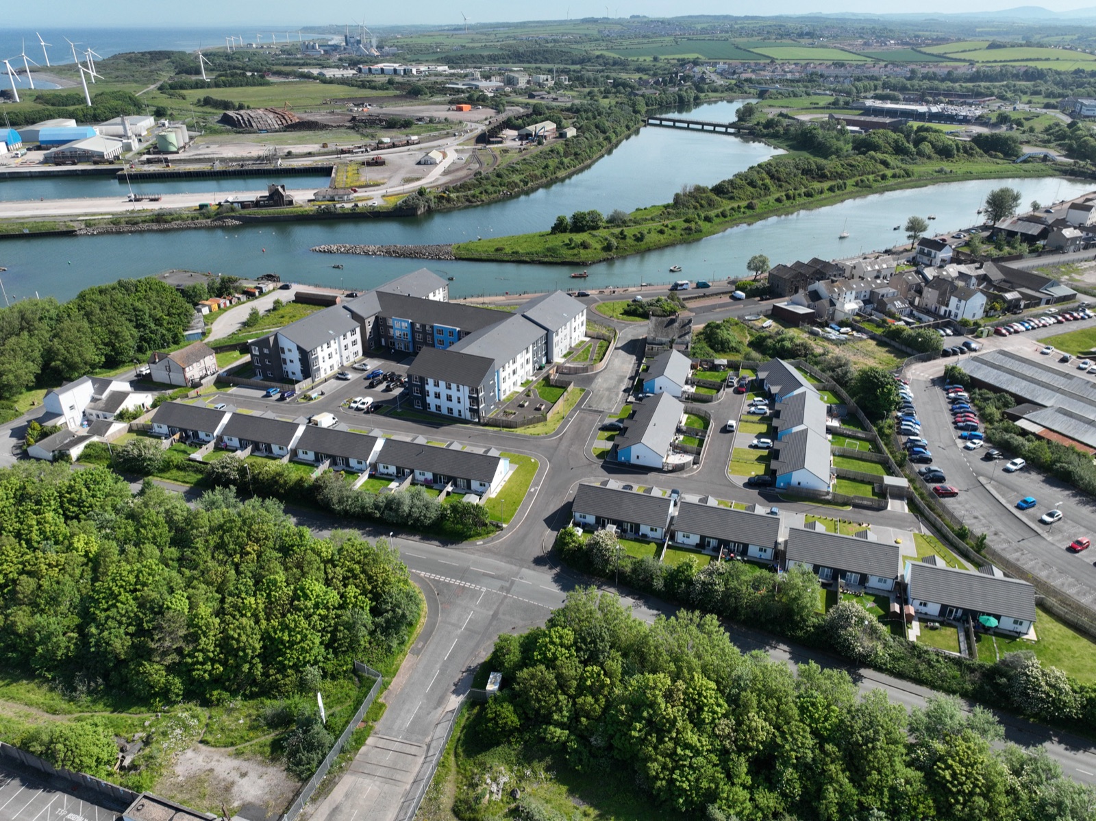 Our largest scheme completed