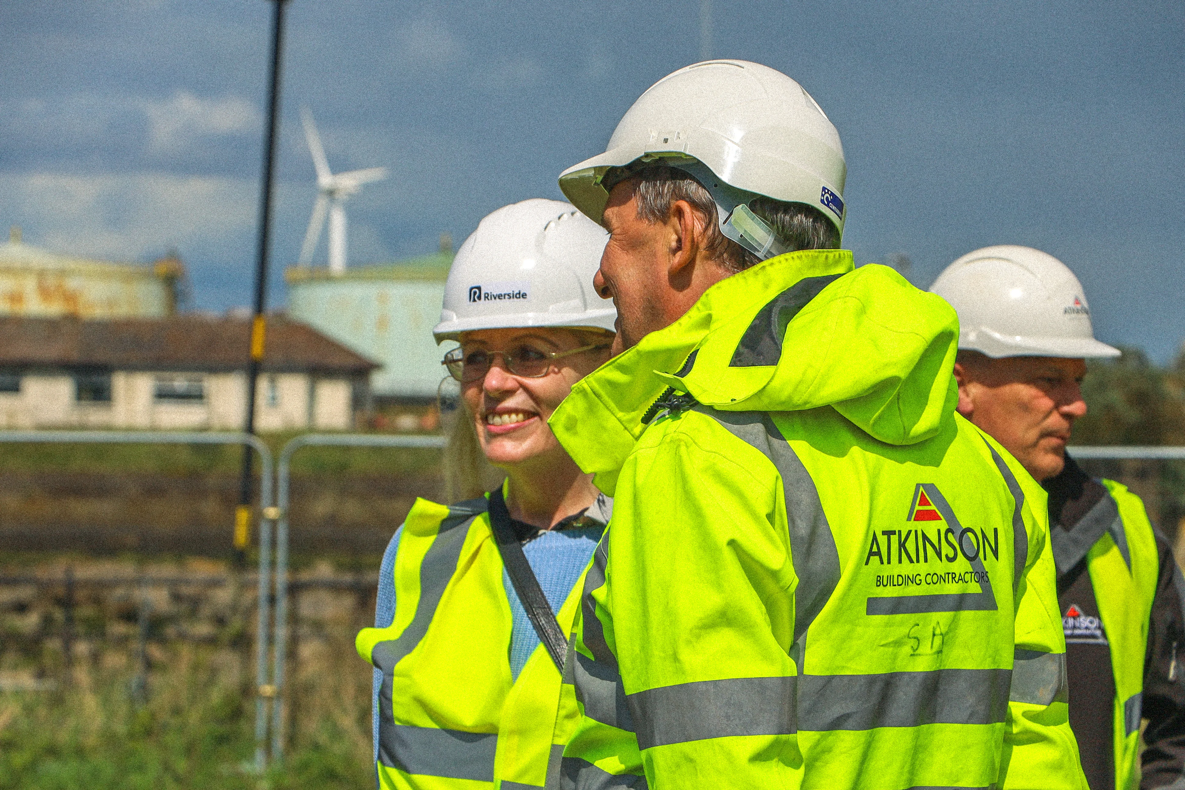 Atkinson team on site